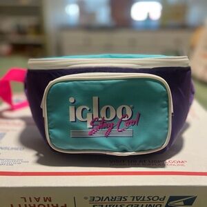 Igloo Throw Back Collection Stay Cool Retro 90s Cooler Fanny Pack Adjustable